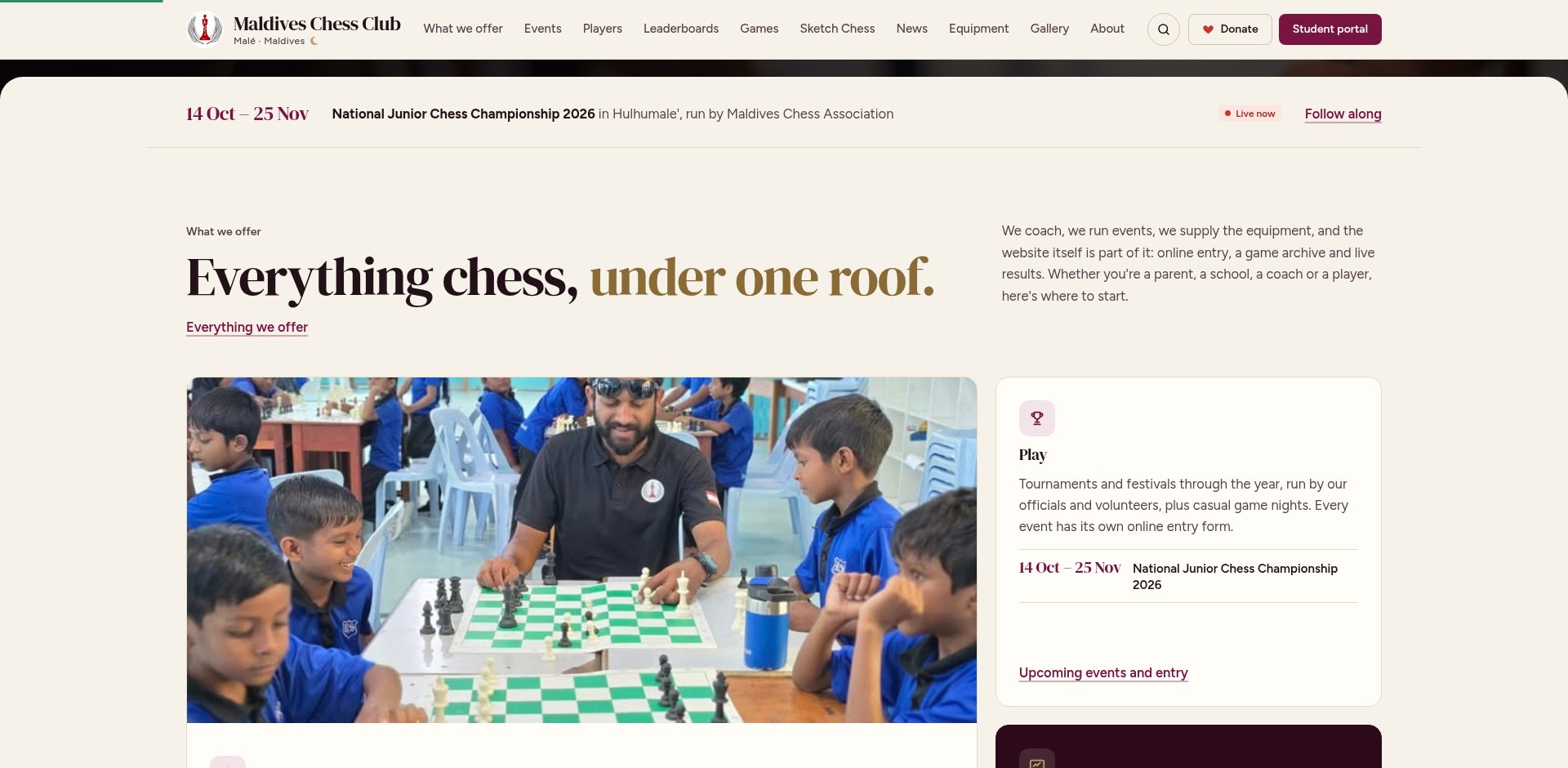 Maldives Chess Club