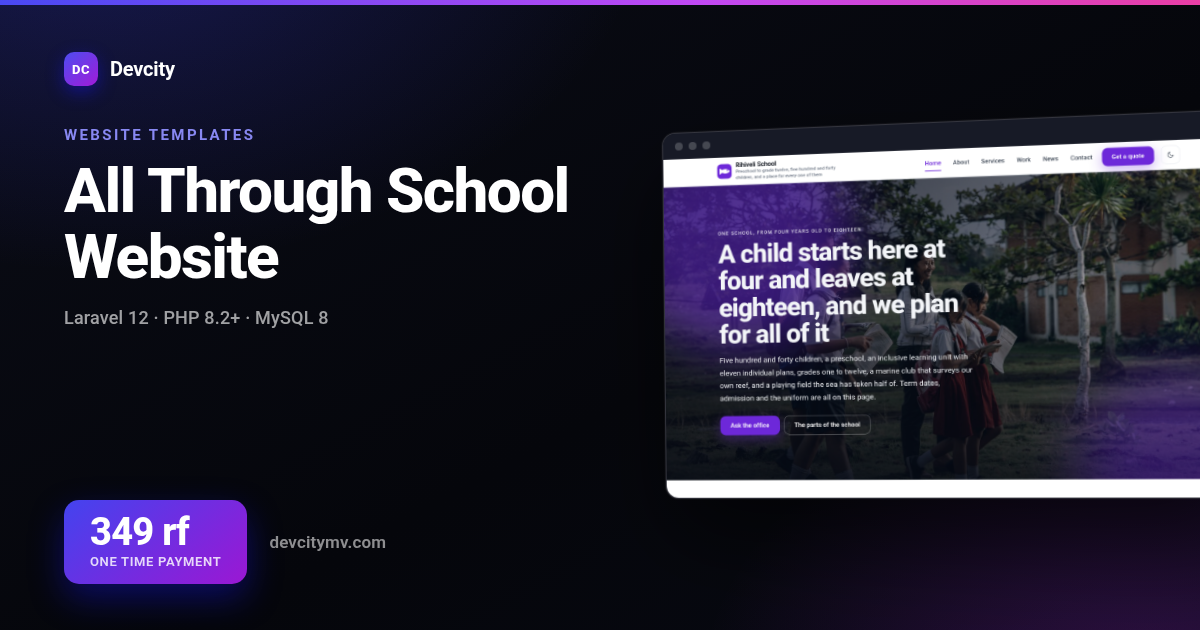 All Through School Website