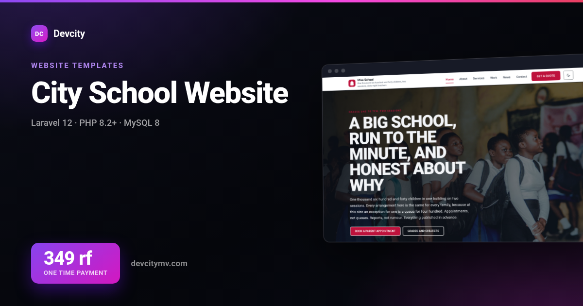 City School Website
