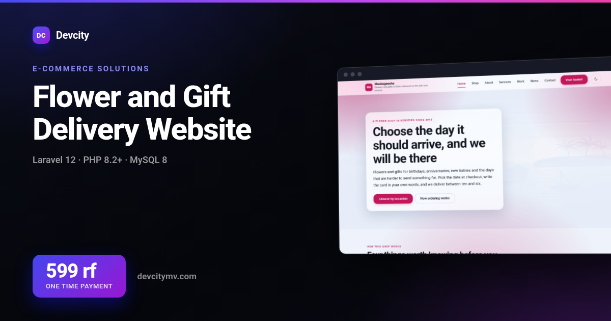 Flower and Gift Delivery Website