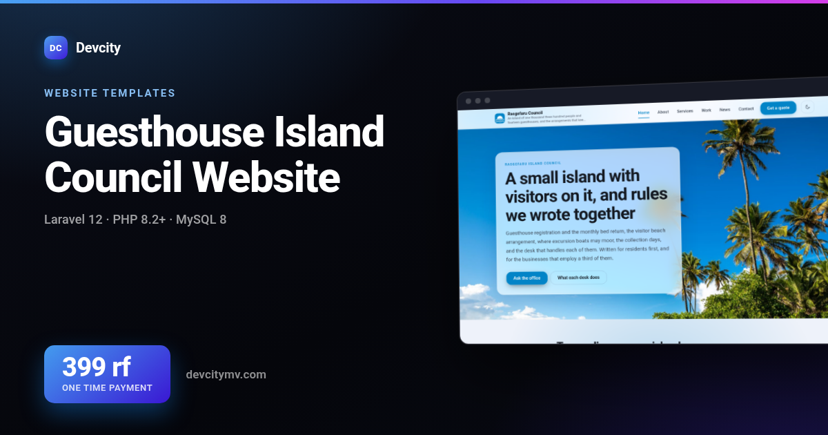 Guesthouse Island Council Website