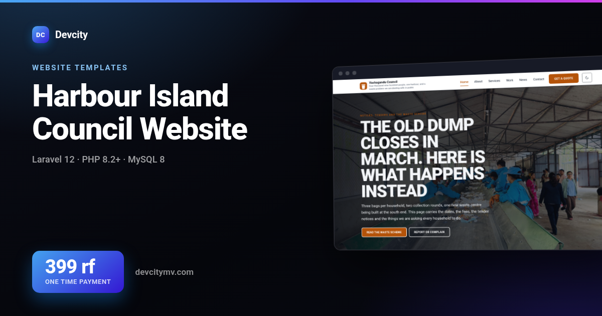 Harbour Island Council Website