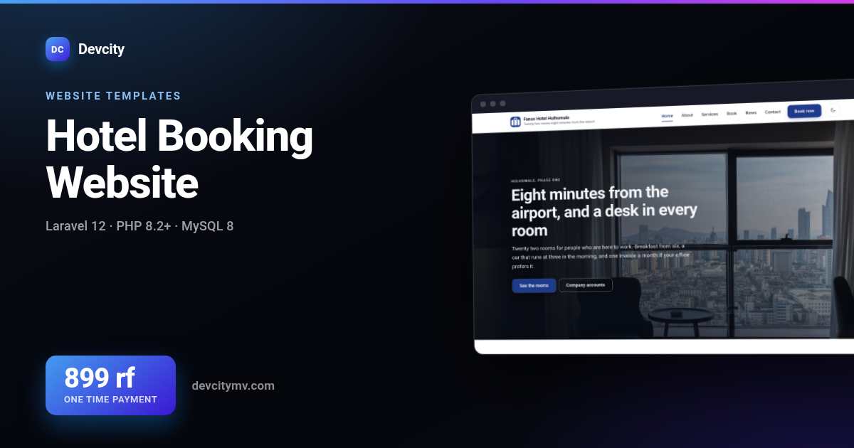 Hotel Booking Website