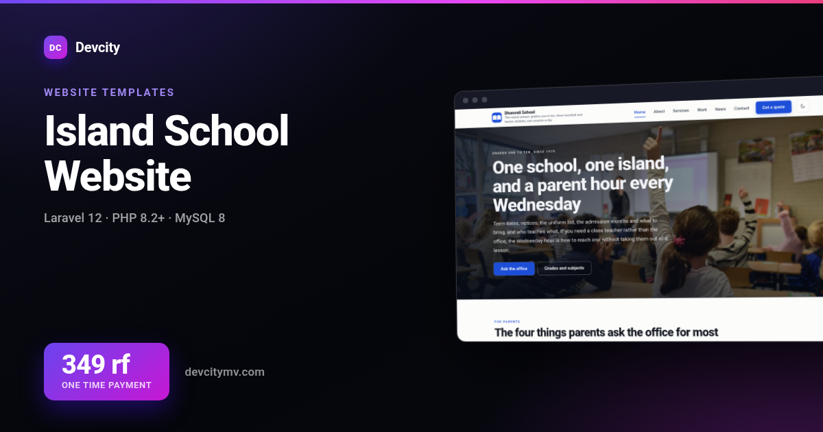 Island School Website