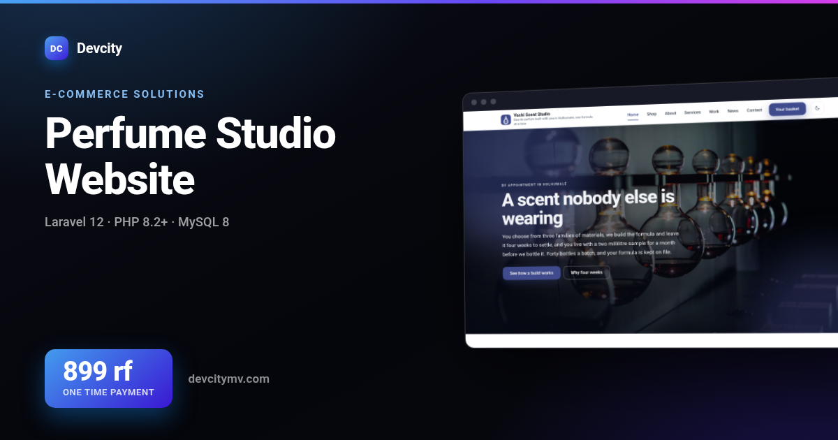 Perfume Studio Website