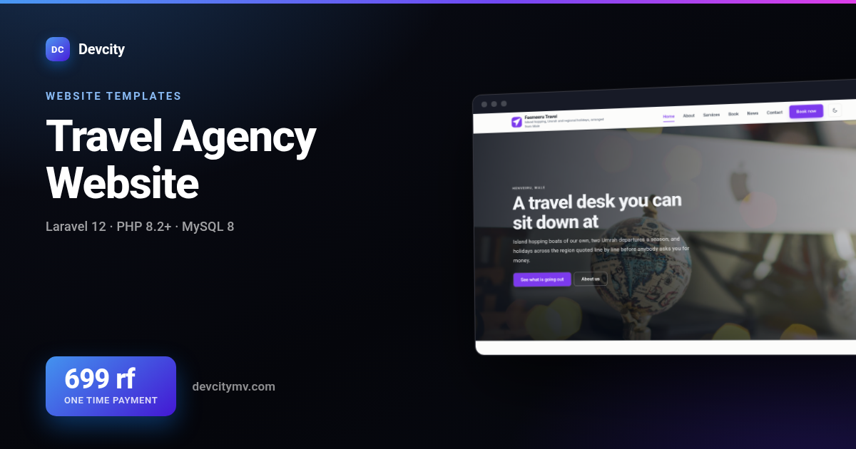 Travel Agency Website