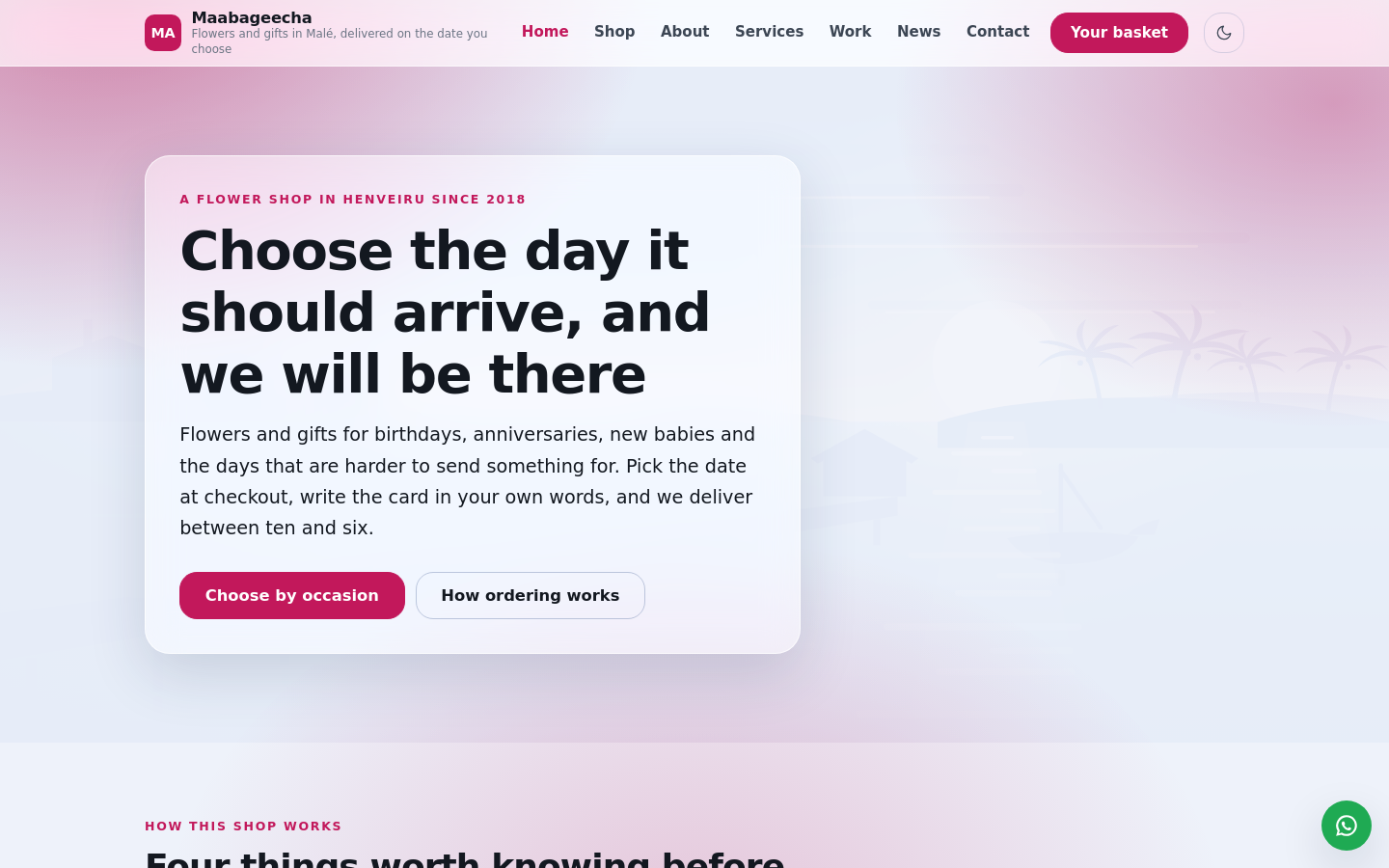Flower and Gift Delivery Website